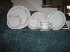 Craigslist Finds: Vintage China Set; Cribbage Bench